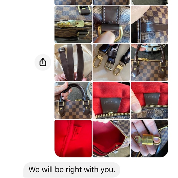 SOLD Authentic Louis Vuitton Speedy 30B - Picture 10 of 15